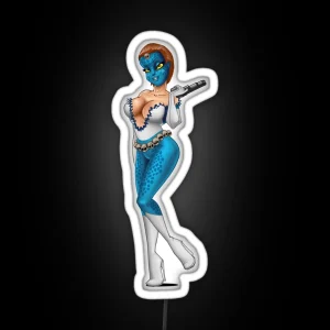 Mystique Woman RGB Neon Sign