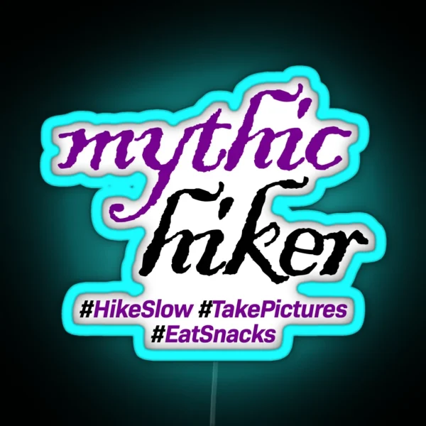 Mythic Hiker RGB Neon Sign