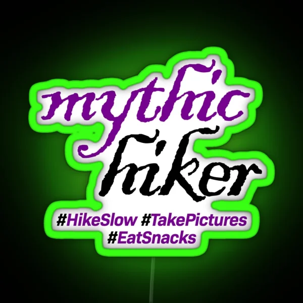 Mythic Hiker RGB Neon Sign