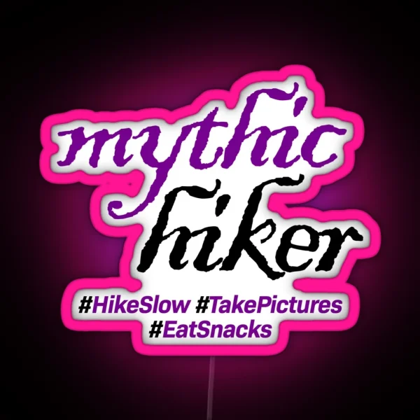 Mythic Hiker RGB Neon Sign