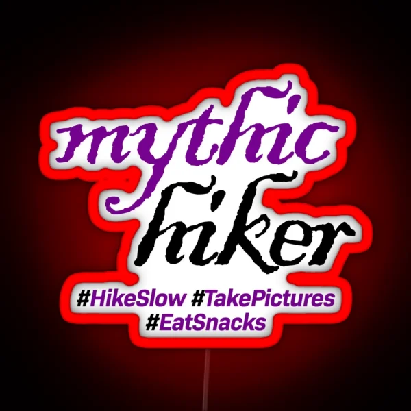 Mythic Hiker RGB Neon Sign