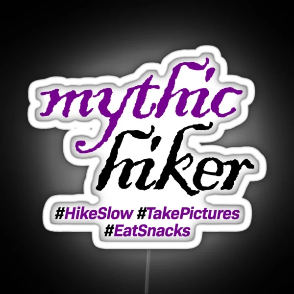 Mythic Hiker RGB Neon Sign