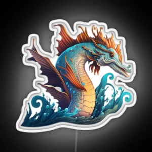 Mythical Sea Creatures RGB Neon Sign