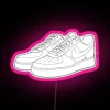 Customizable LED Art Display for Nike Inspired AF1 Sneaker Enthusiasts Everywhere