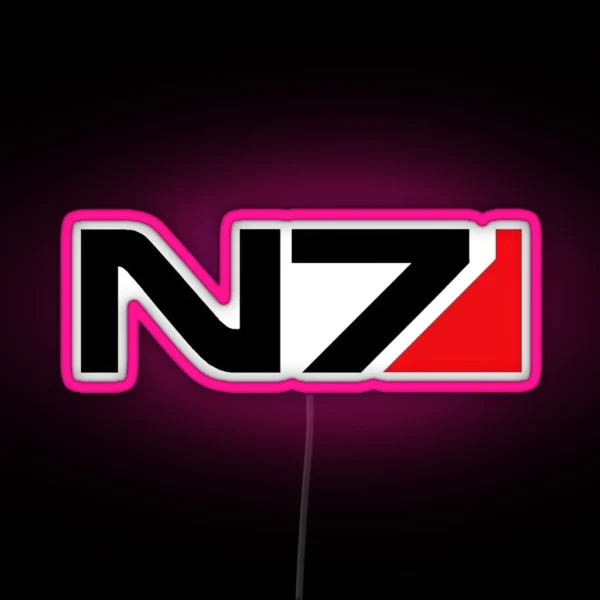 N7 RGB Neon Sign