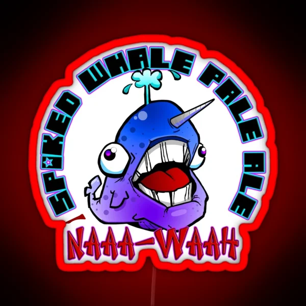 NAAA WAAH Pale Ale Fake Ale RGB Neon Sign
