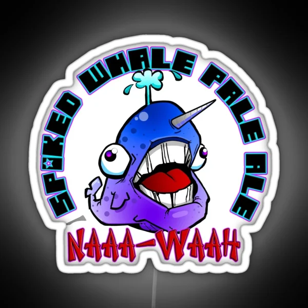 NAAA WAAH Pale Ale Fake Ale RGB Neon Sign