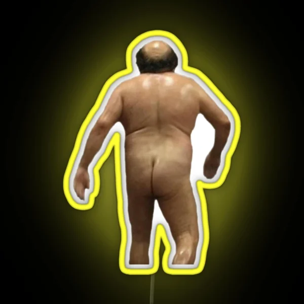 Naked Danny Devito RGB Neon Sign