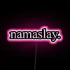 Add vibrant glow to your space with this radiant sign.