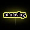 Customizable vibrant RGB LED art neon sign with modern design inspiration