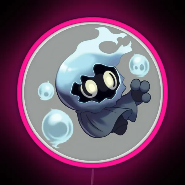 Nameless Ghoulette Wandering Ghost RGB Neon Sign