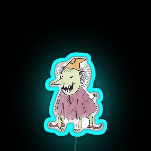 Nameless Monster Colored RGB Neon Sign