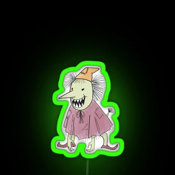 Nameless Monster Colored RGB Neon Sign