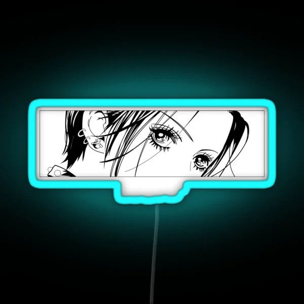 Nana Osaki Eyes RGB Neon Sign