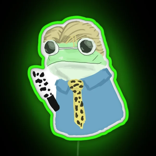 Nanami Frog RGB Neon Sign