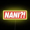 Vibrant Color Changing Led Sign with Remote Control Nani Display