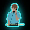 Vandelaar-approved 'Gosh' quote from Napoleon Dynamite in vibrant RGB lighting.