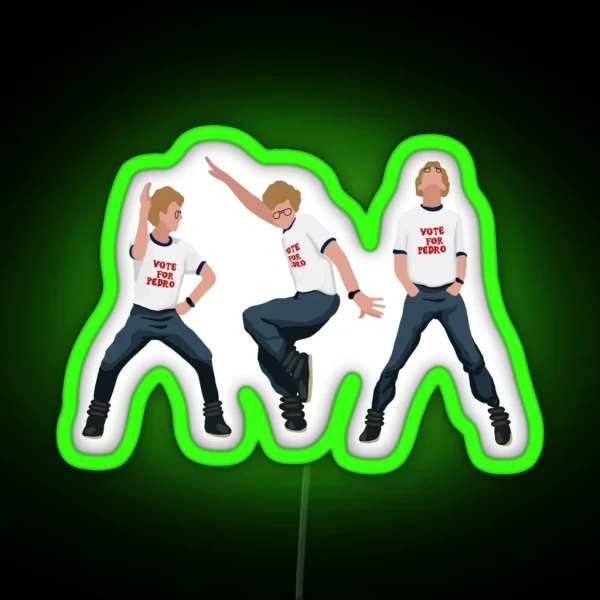 Napoleon Dynamite RGB Neon Sign