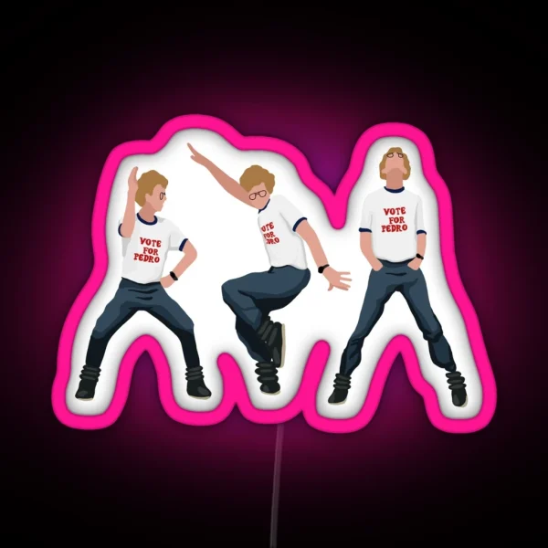 Napoleon Dynamite RGB Neon Sign
