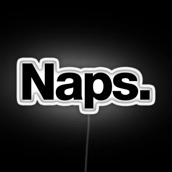 Naps RGB Neon Sign