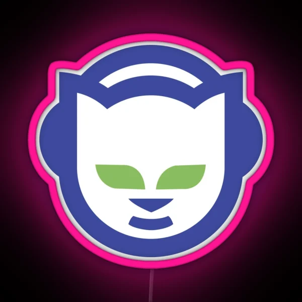 Napster Logo RGB Neon Sign