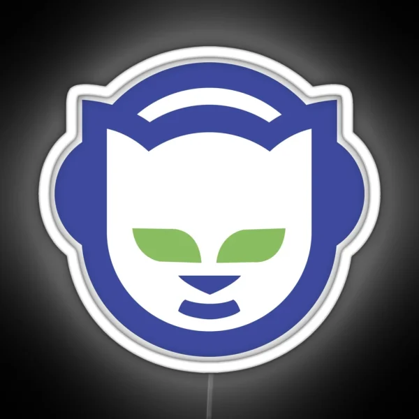 Napster Logo RGB Neon Sign