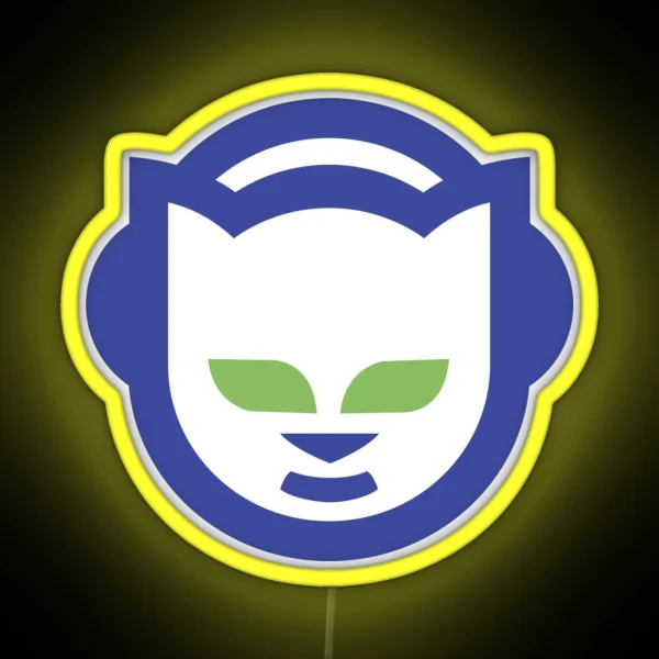 Napster Logo RGB Neon Sign