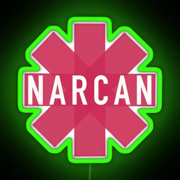 NARCAN Decal Led RGB Neon Sign