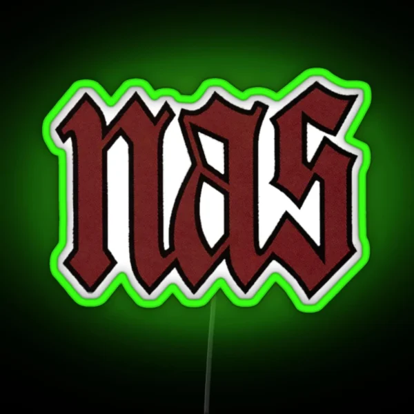 Nas Illmatic Logo RGB Neon Sign