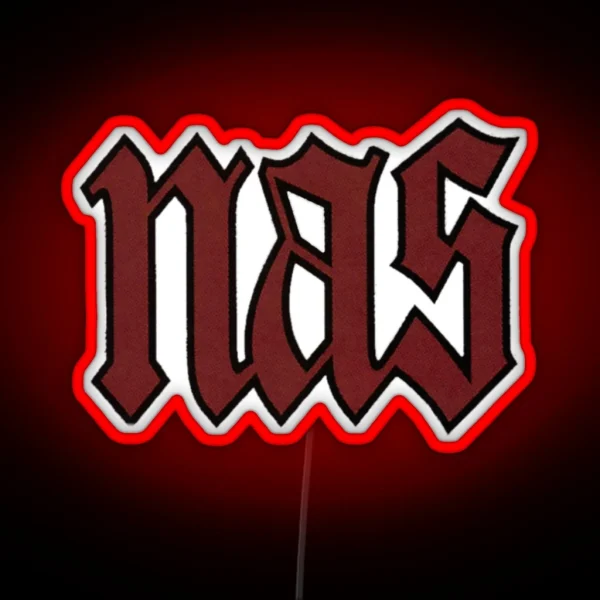 Nas Illmatic Logo RGB Neon Sign