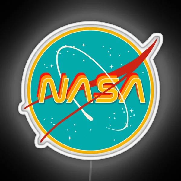 NASA RETRO RGB Neon Sign