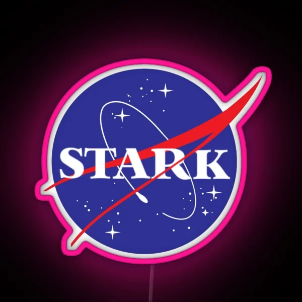NASA Stark RGB Neon Sign