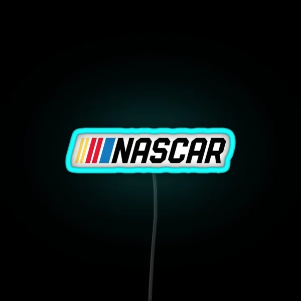 Nascar Racing Start RGB Neon Sign