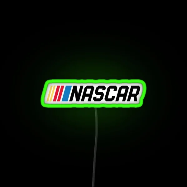 Nascar Racing Start RGB Neon Sign