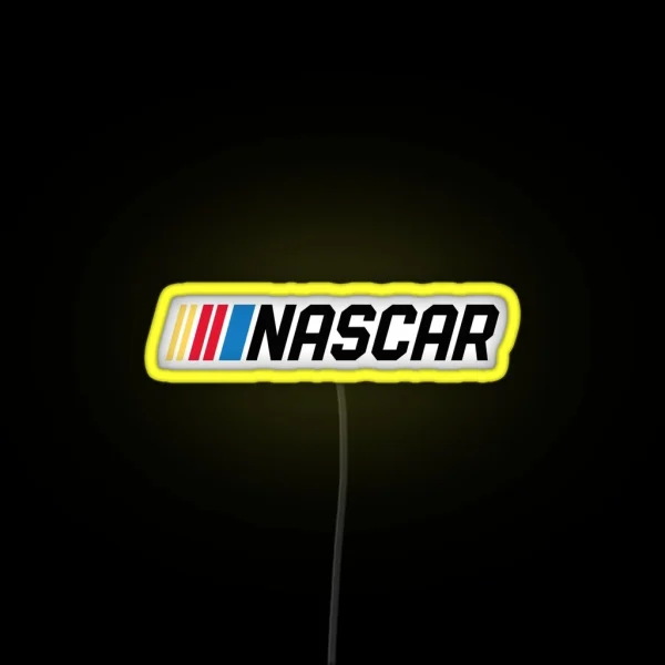 Nascar Racing Start RGB Neon Sign