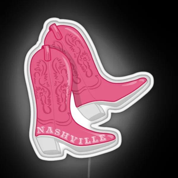 Nashville Boots RGB Neon Sign