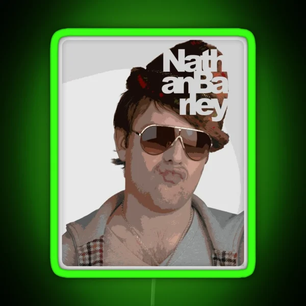 Nathan Barley RGB Neon Sign
