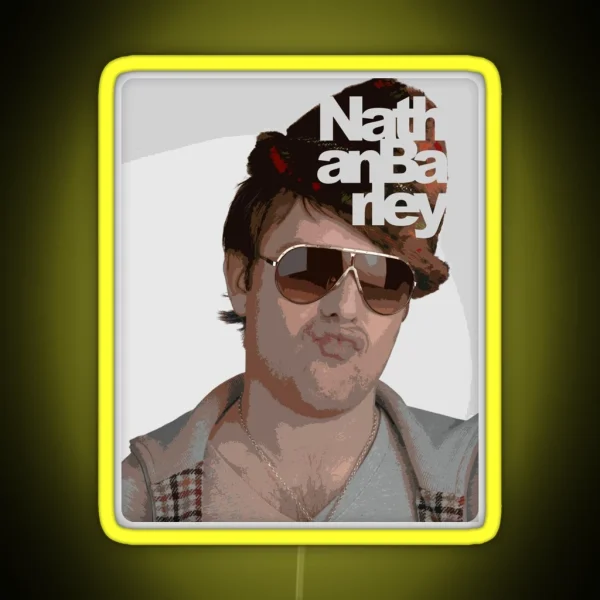 Nathan Barley RGB Neon Sign
