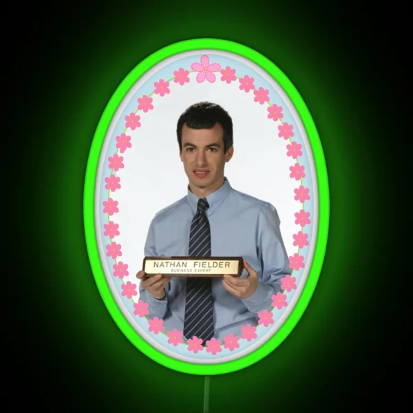 Nathan Fielder Business Expert RGB Neon Sign