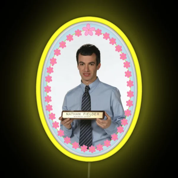 Nathan Fielder Business Expert RGB Neon Sign