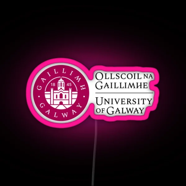 National University Of Galway NUIG RGB Neon Sign