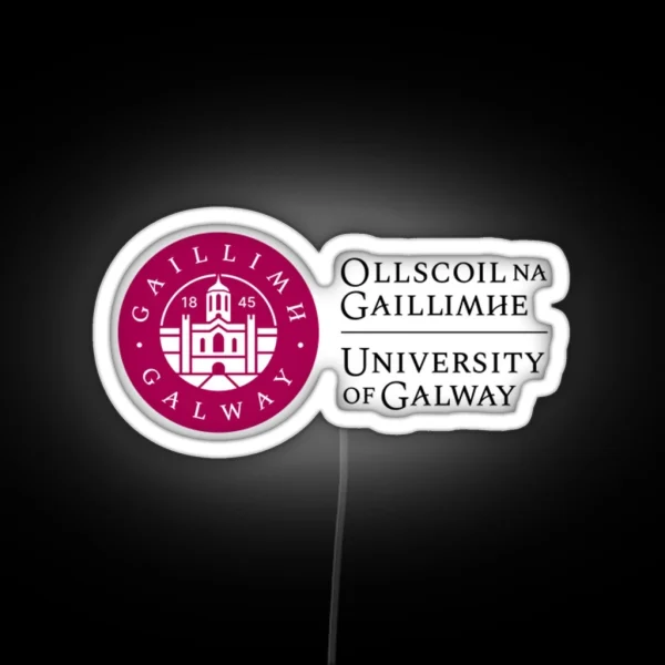 National University Of Galway NUIG RGB Neon Sign