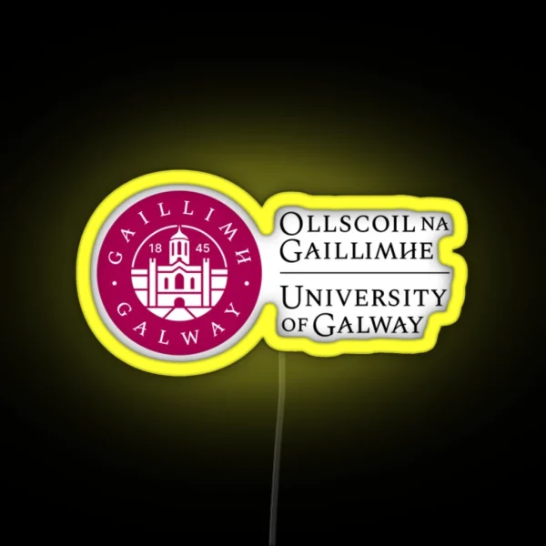 National University Of Galway NUIG RGB Neon Sign