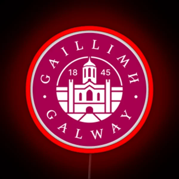 National University Of Galway NUIG RGB Neon Sign