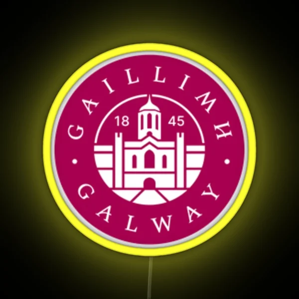 National University Of Galway NUIG RGB Neon Sign