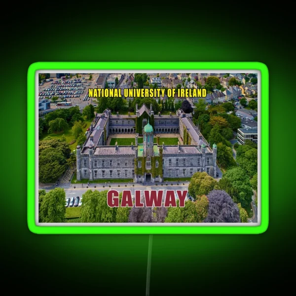 National University Of Ireland Galway RGB Neon Sign