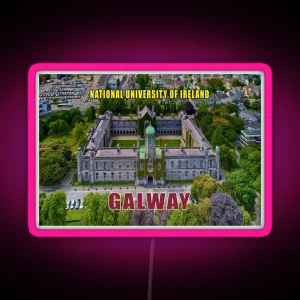 National University Of Ireland Galway RGB Neon Sign