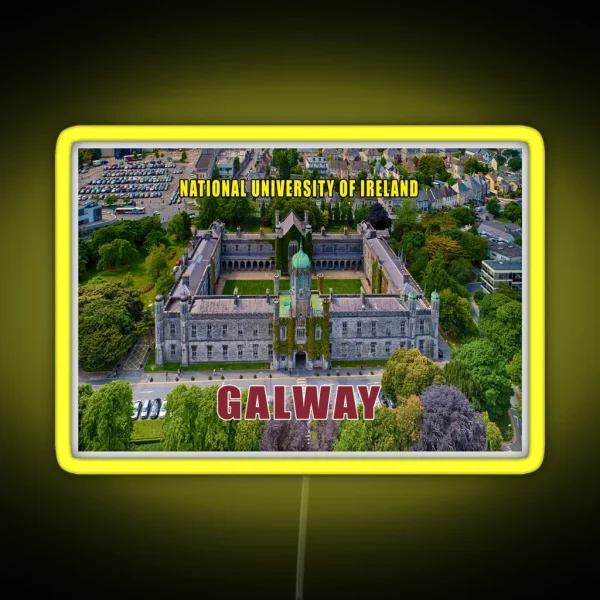 National University Of Ireland Galway RGB Neon Sign