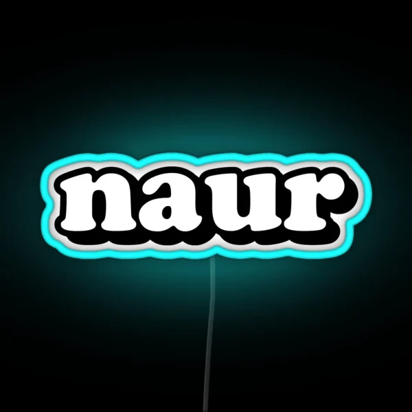 Naur RGB Neon Sign