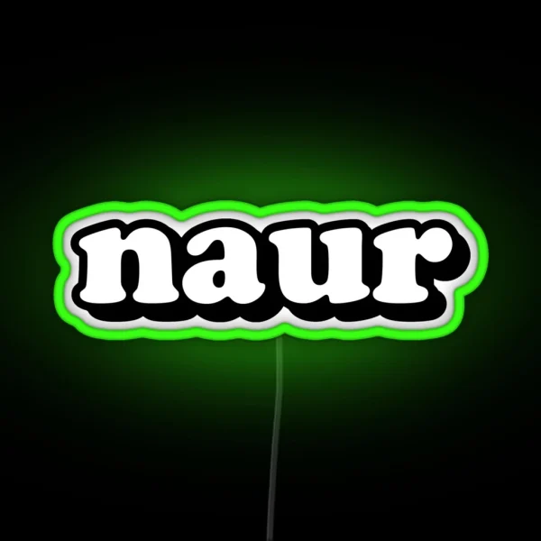 Naur RGB Neon Sign
